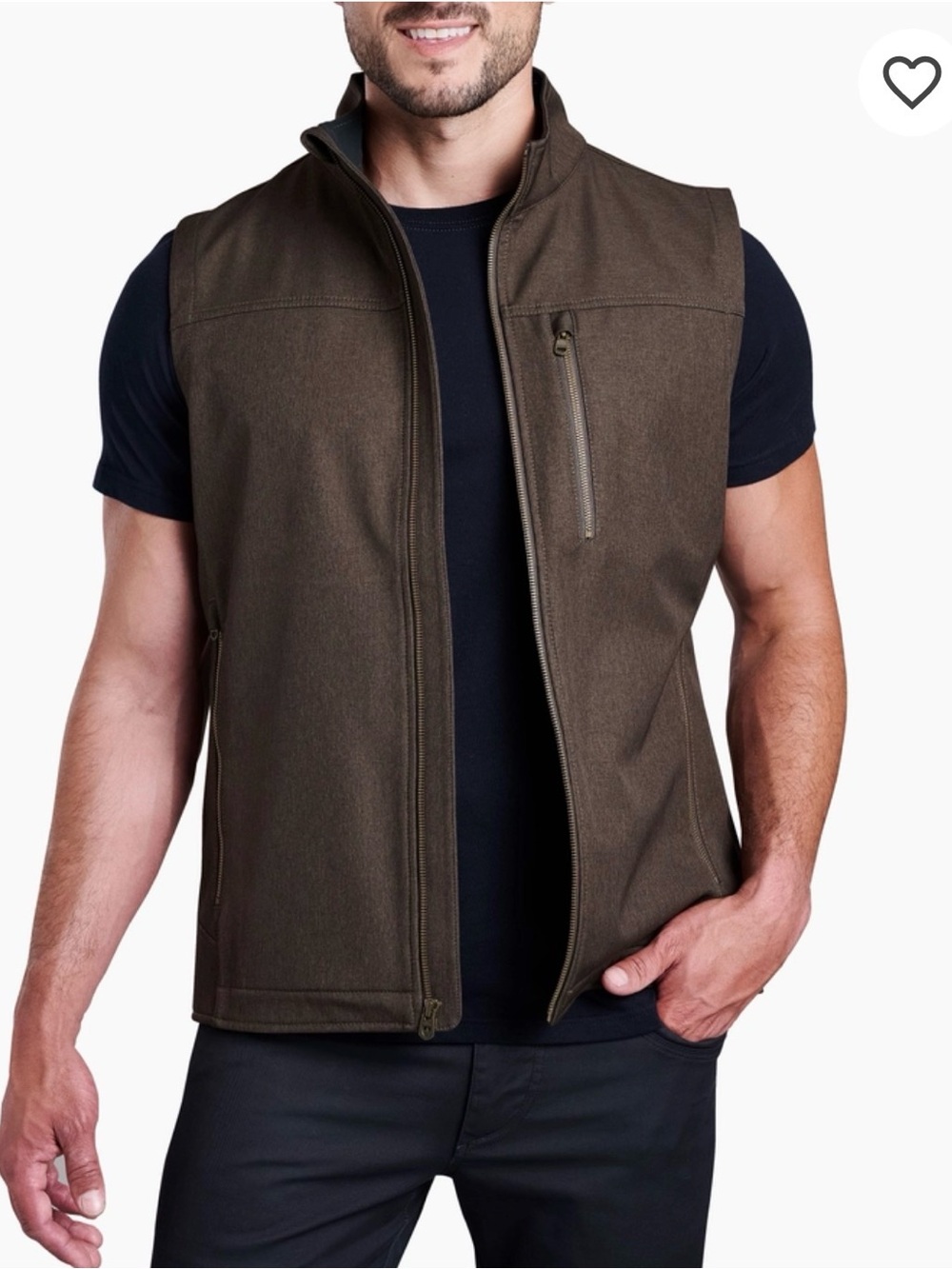 NWOT KUHL Men's Impakt Vest Full Zip